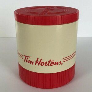 Vintage Tim Hortons Thermos Coffee by Alladin THERMO Jar Soup Foam Insulated